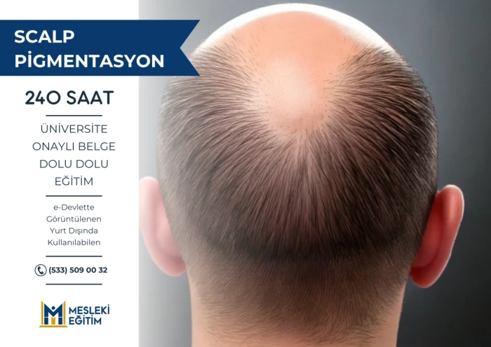 Saç Simülasyonu Scalp Pigmentasyon